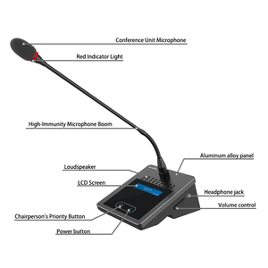 Sistema Professionale per Videoconferenze da Scrivania con Microfono Cablato Integrato, Cancellazione del Rumore e Design Leggero - Product Image 4