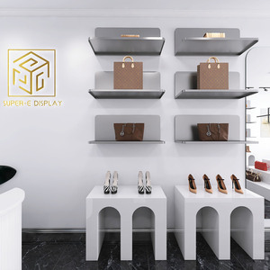 Présentoir de petite taille, chaussures de détail en métal, présentoirs avec chapeaux, présentoirs de produits de beauté - Product Image 2