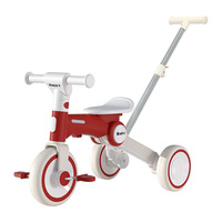 Nouveau tricycle multifonctionnel pour enfants, vélo, chariot, porteur et trotteur, poussette en métal, pour les 1-8 ans, vente en gros