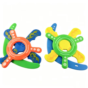 Jouet <span class=keywords><strong>Boomerang</strong></span> Mignon en Forme de Fleur de <span class=keywords><strong>Dessin</strong></span> <span class=keywords><strong>Animé</strong></span> pour Filles et Garçons, Jouet Volant en Mousse pour Activités de Plein Air, <span class=keywords><strong>Boomerang</strong></span> Retourneur à Quatre Feuilles, Petits Cadeaux OEM - Product Image 6