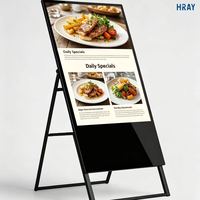 Kiosco Digital con Pantalla LCD TFT HRAY, Sistema Android, Windows o Linux, para Recepción, Orientación Comercial en Interiores, OEM, ODM