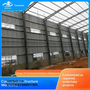 Atelier de construction en acier léger à plusieurs étages, structure en acier, atelier d'ingénierie, bâtiment en acier pour le Cameroun - Product Image 5