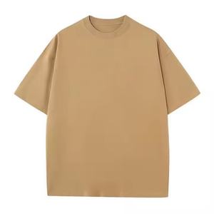 T-shirts pour hommes surdimensionnés et amples personnalisés, vente en gros à l'étranger, t-shirt à col rond - Product Image 5