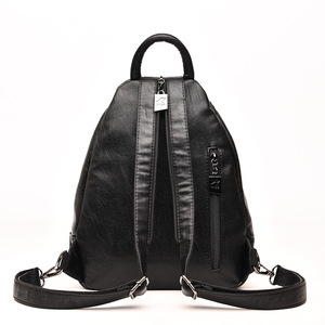 Vintage Female Shoulder Bag Travel Ladies <b>Backpack</b> <b>School</b> Bags for Girls Preppy Women Leather <b>Backpacks</b> - Product Image 4