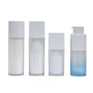 30ml 50ml Double Walled Airless Frosted Face Cream 15g Luxury Airless <b>Pump</b> <b>Bottle</b> With <b>Pump</b> for Lotion - Product Image 6