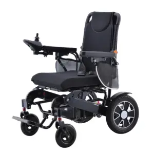 Best Seller su misura in alluminio leggero pieghevole sedia a rotelle elettrica con batteria al litio