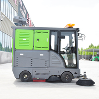 Balayeuse électrique haute pression avec caméra de recul et assistance au conducteur : Balayeuse complète et multifonctionnelle
