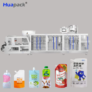 Doypack Horizontale Form-Füll-Siegel-Maschine (HFFS) für Beutel mit Eckausguss oder Oberausguss, Walking-Beam-Beutelverpackungsmaschinen - Product Image 1