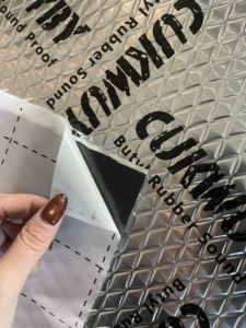 Vente chaude d'usine, insonorisant pour voiture, tapis d'insonorisation pour voiture, matériau d'insonorisation pour voiture, feuille d'amortissement - Product Image 4