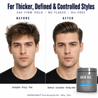 Gel Coiffant Marque Blanche pour Femmes et Hommes Hydratant Tenue Forte 24H Non-Écaillant Sans Huile Texturisant Longue Durée OEM ODM