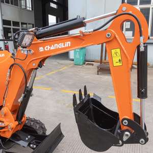 Mini-excavatrice hydraulique sur chenilles OEM ODM de 0,8 t à 1 tonne, ultra-compacte, pour démolition, jardinage, aménagement paysager, agriculture - Product Image 6