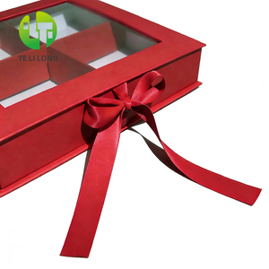 Özelleştirilmiş Çevre Dostu Geri Dönüşümlü Karton Sert Kutular, Bölücüler ve Fiyonk Kapatma ile Sergileme ve Saklama İçin - Product Image 2