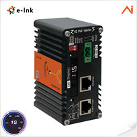 Injektor PoE++ 90W AI Smart Managed, Unit Industri Penguat DC 9-54V untuk Penyebaran Rel Pertambangan & Starlink