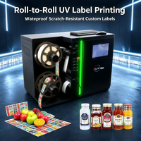 Impresora UV de Etiquetas en Rollo con Datos Variables y Cabezal de Impresión Toshiba para Etiquetas Recubiertas e Impresión Digital de Pequeños Pedidos