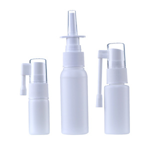 Botellas de Plástico con Gotero Nasal, Botellas de Plástico Rellenables con Pulverizador Nasal, Boca Puntiaguda, 30ml, 50ml - Product Image 1