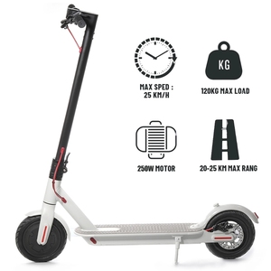 2020 hottest 8.5 Inch <span class=keywords><strong>Max</strong></span> 45 km Range two wheels fast europe warehouse small foldable off road cheap electric scooter adult - Product Image 1