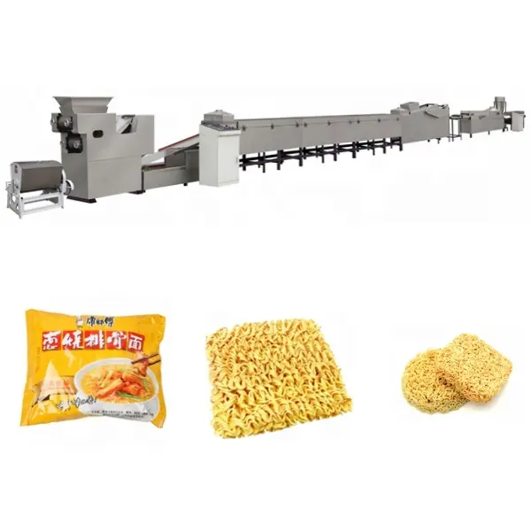 Instant Noodle Production Line / Ramen Noodles Instant Making Equipment 30000pcs per 8hrs