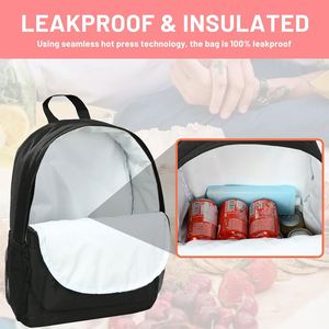 Backpack Cooler Small Leakproof Lightweight Cute for Women Men Insulated Cooler Bag - Product Image 4
