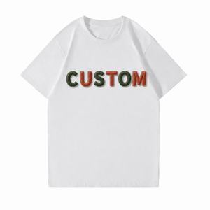 T-Shirt Personalizzata con Ricamo 3D a Rilievo, Collo Tondo e Maniche Corte, con Scritta Originale ROAM Trail - Product Image 2