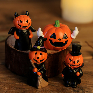 Nueva Llegada, Decoraciones de Halloween, Lindo Diseño de Dibujos Animados, Calabaza de Resina, Regalos para Niños, <span class=keywords><strong>Jack</strong></span>-O'-Lantern - Product Image 1