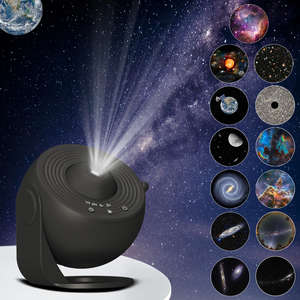 Ventes chaudes Projecteur d'étoiles HD 13-en-1 4K 3D Planétarium pour la décoration de la chambre à coucher, du hall, de la tente Système Android 11 Lampe LED Manuel Batterie - Product Image 2