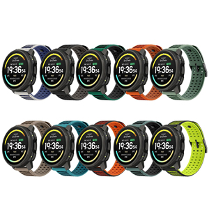 Correas de <span class=keywords><strong>Reloj</strong></span> Personalizadas de Silicona Premium de 22 mm, Excelente Transpirabilidad, Compatibles con <span class=keywords><strong>Suunto</strong></span> Vertical 2 - Product Image 2