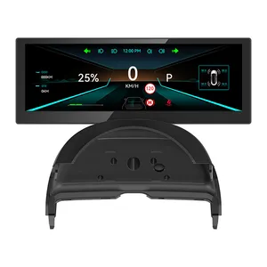 Technology china wholesale car dashboard design 8 inch hud digital lcd meter instrument cluster for tesla model 3/Y