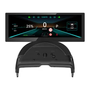 Tecnologia Cina all'ingrosso cruscotto auto design 8 pollici hud digitale lcd metro quadro strumenti per tesla modello 3/Y