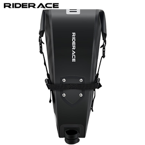 RIDERACE Fahrrad-Satteltasche mit Großer Kapazität, Wasserdicht, 10L, für <span class=keywords><strong>MTB</strong></span> und Rennrad, Faltbare Fahrradtasche, Gepäcktasche, Fahrradzubehör - Product Image 1
