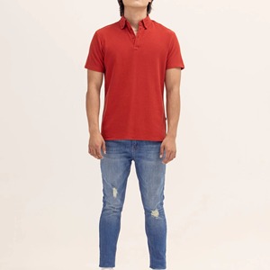 เสื้อเชิ้ตผู้ชายลำลอง ขายดี ดีไซน์ใหม่ รับสกรีนโลโก้ ผ้าฝ้ายกันยับ ระบายอากาศได้ดี แขนสั้น - Product Image 2