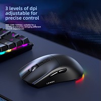 Souris ergonomique sans fil X3 double mode à 6 boutons avec base de charge, légère, pour ordinateur portable, jeux et e-sport