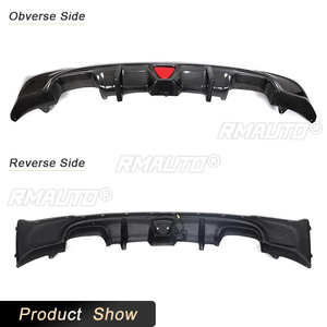 <b>Car</b> Rear Bumper Lip <b>Diffuser</b> for BMW F22 F23 M235i M240i M Sport Coupe Convertible 2014-2019 Rear <b>Diffuser</b> Lip Carbon Fiber - Product Image 4