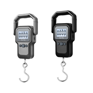 50 किलो एलसीडी इलेक्ट्रॉनिक पोर्टेबल वेट स्केल वाणिज्यिक हैंग फिशिंग यात्रा डिजिटल सामान पैमाने - Product Image 1