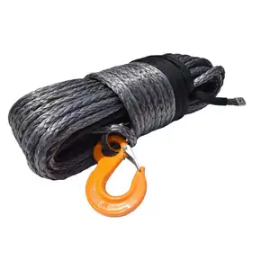 Monster4WD 12mmx45m Grey Long Synthetic Kenetic Rope
