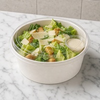 Disposable Paper Bowls Wholesale Kraft Biodegradable Compostable Recyclable Paper Food Bowls for Salad