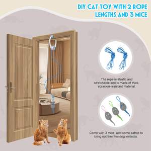 Giocattolo Interattivo per Gatti con Clip Elettrica Automatica, Eco-Friendly, Colorato ed Esplosivo, per Uso Quotidiano - Product Image 2