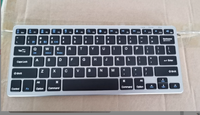 Direkt vom Hersteller Ultra-Dünne Wiederaufladbare Kabellose Tastatur und Maus Kombination für PC Laptop und Tablet - Ideal für Büronutzung