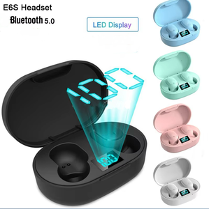 Auricolari Bluetooth Macaron E6S di Tendenza, Cuffie Wireless con Display LED, Auricolari con Funzione Musicale, Cuffie Bt Senza Fili - Product Image 2