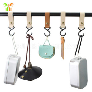 Outdoor camping storage rack hooks, PU triangular hooks, road trip hanging rope <b>buckles</b>, cookware hooks, storage <b>clips</b>. - Product Image 4