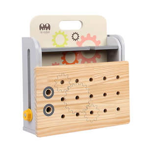Banc de travail <span class=keywords><strong>en</strong></span> <span class=keywords><strong>bois</strong></span> pour enfants le plus populaire, jouets de jeu d'imitation pour développer la dextérité manuelle - Product Image 5