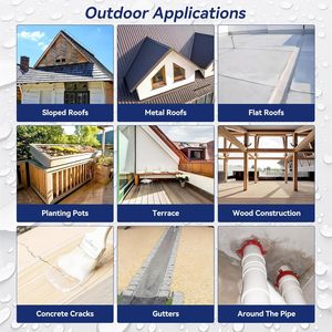 Invisible Waterproof Sealant Set Polyurethane Coating Anti-Leakage Adhesive Wall Repair Durable Eco-Friendly High Strength - Product Image 6