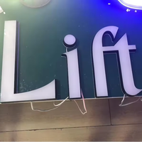 DakeSign Factory Wholesale Custom LED Acrylic Indoor Changeable Letter Sign School Education Advertising Direction Signboard