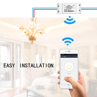 Solution d'automatisation intelligente Module de commutation intelligent WIFI Télécommande sans fil universelle pour les appareils ménagers Vanne de commande