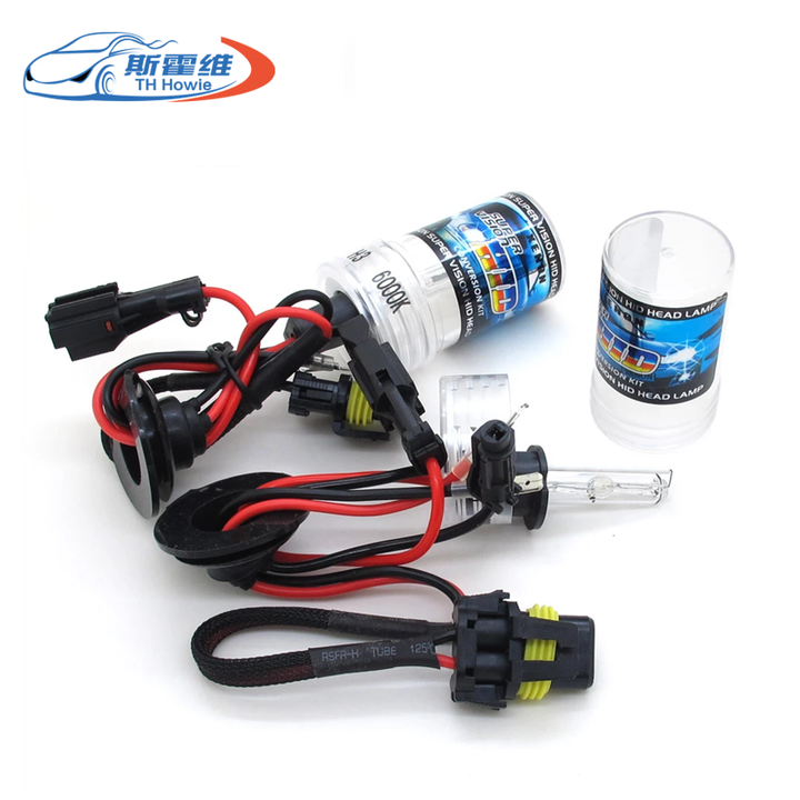 Kit Ampoules Xénon Xentec 9005 HB3 10000K Bleu Brillant 35W - Pour Feux De Route (faisceau Haut), Neuf