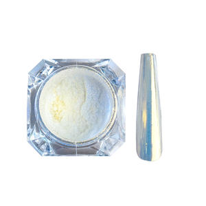 ผงสีทาเล็บ OEM 9 สี ขาวมุก โครมเมทัลลิก ผงโฮโลแกรม ออโรร่า - Product Image 4