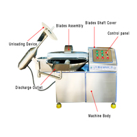 Industriële vacuümschaal snijmachine voor fruit met afvoersysteem, roestvrij staal 304, variabele frequentie, voedselverwerkingsmachine