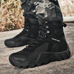 Botas de Senderismo con Suela Gruesa y Camuflaje para Tallas Grandes - Product Image 6