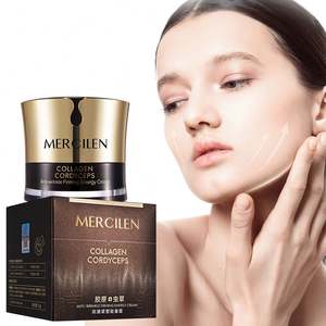 Mercilen Anti-âge Rides Raffermissant Hydratant Hydratant Crème Pour Le Visage Lotion Collagène Cordyceps Crème Pour Le Visage Apaisant La Peau - Product Image 5