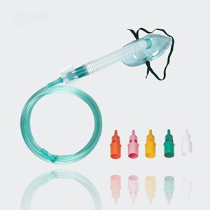 <span class=keywords><strong>Masque</strong></span> Venturi à <span class=keywords><strong>oxygène</strong></span> réglable d'approvisionnement hospitalier de haute qualité avec 7 dilueurs - Product Image 4