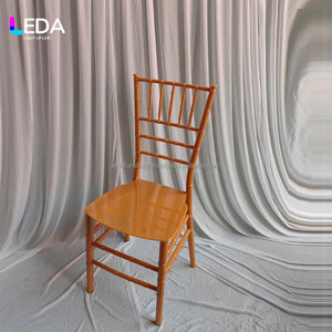 LEDA Hot Selling Wholesale Commercial Hotel PP Durable Outdoor Stackable <b>Chair</b> for Event Banquet Wedding Dining - Product Image 1